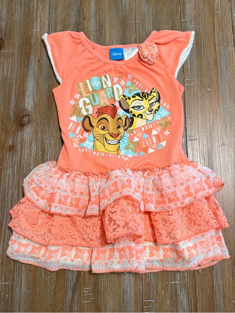 SOLD Girls lion king lion guard dress